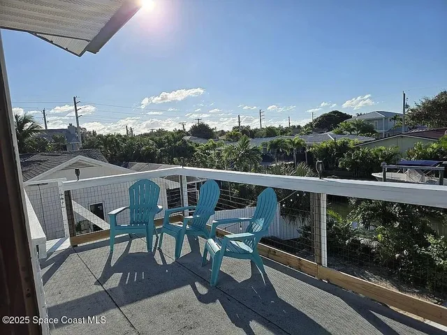 a view of an empty space