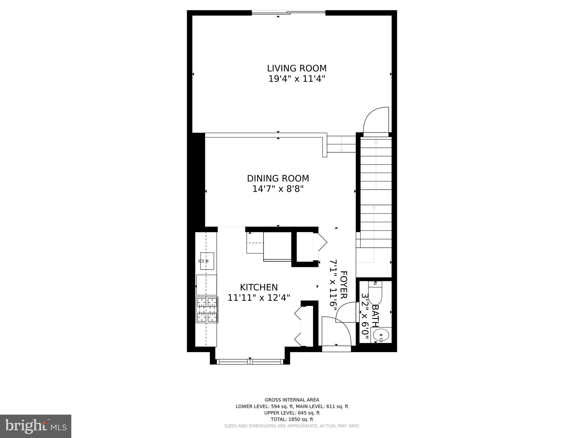 5624 Gulf Stream Row Columbia, MD 21044 - Photo 31 of 34 Floor Plan