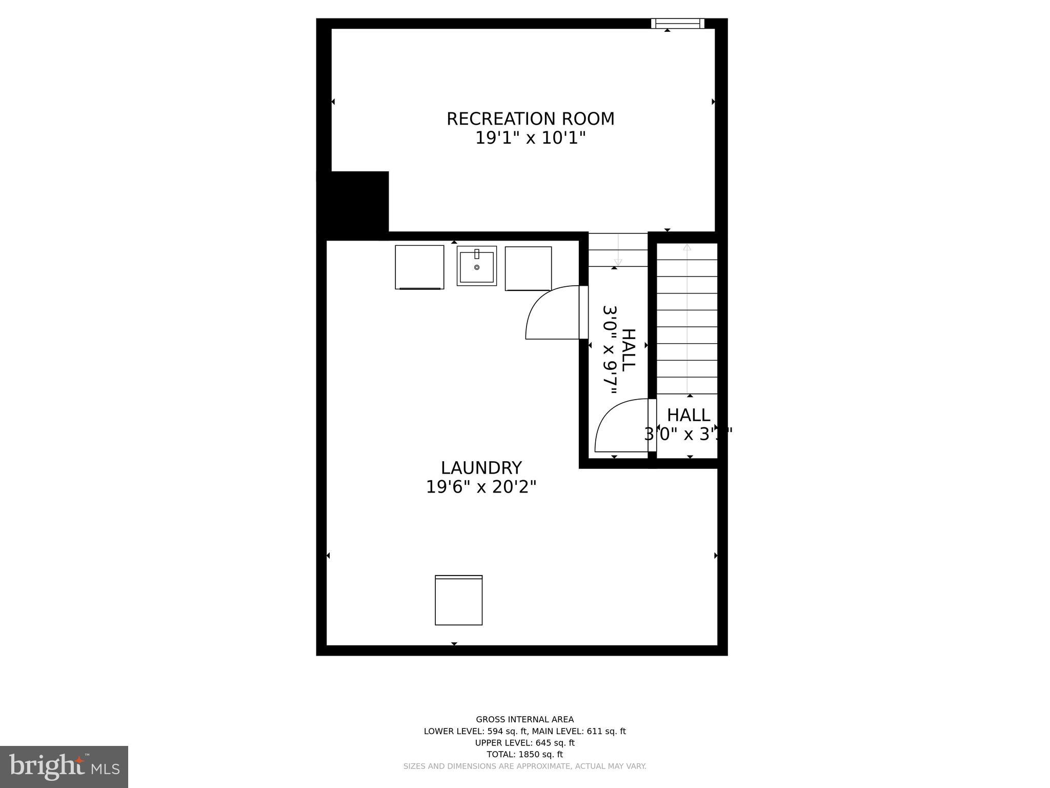 5624 Gulf Stream Row Columbia, MD 21044 - Photo 33 of 34 Floor Plan
