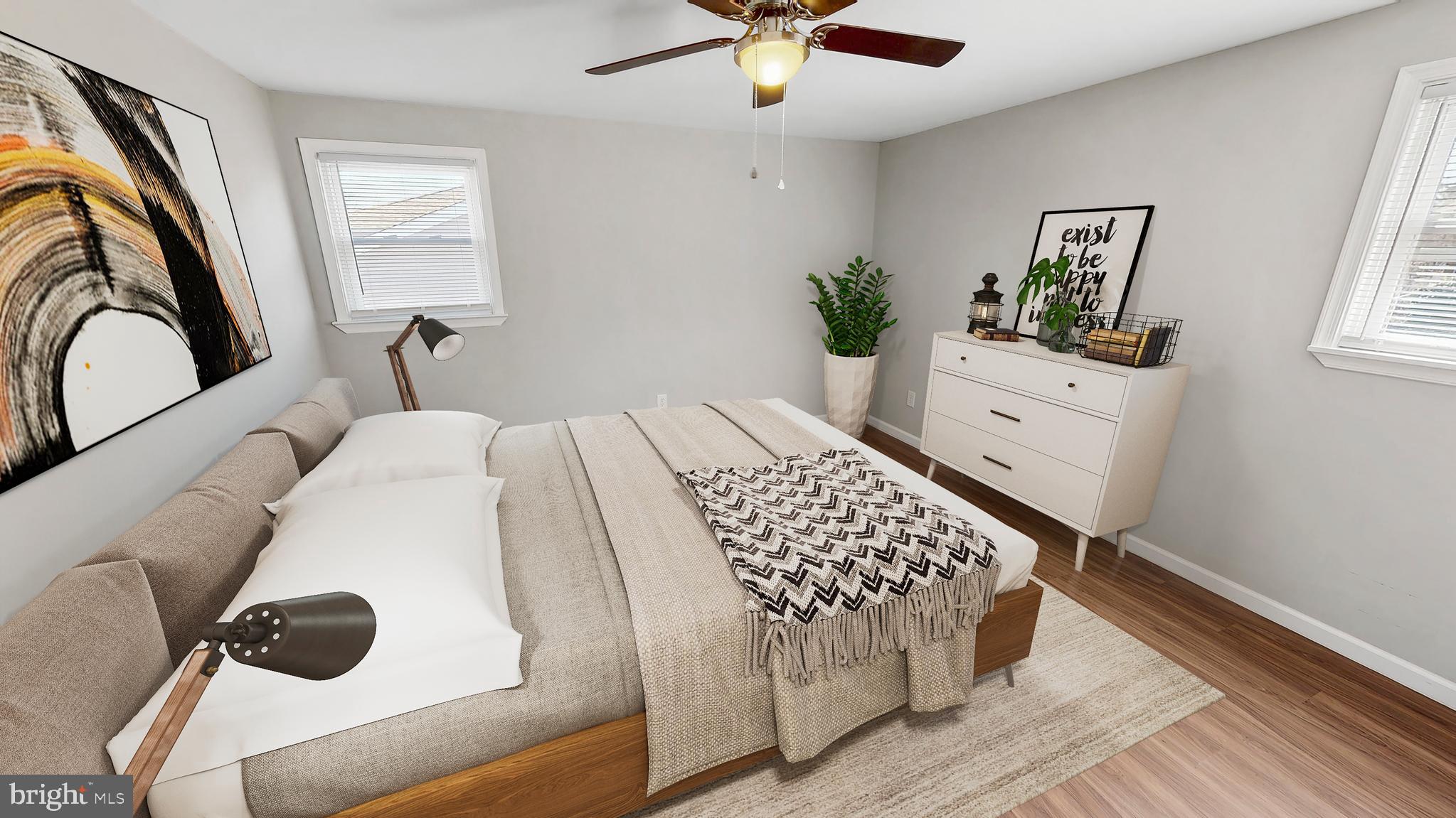 231 South Dillwyn Road Newark, DE 19711 - Photo 6 of 30 Staged Master Bedroom