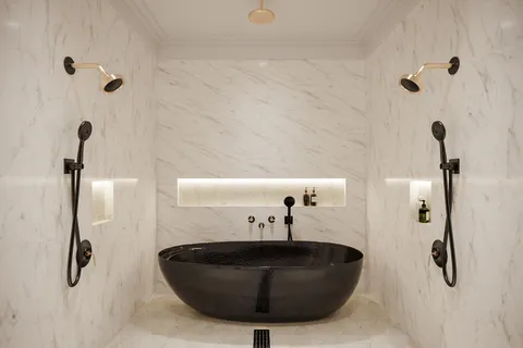 a bathroom with a sink