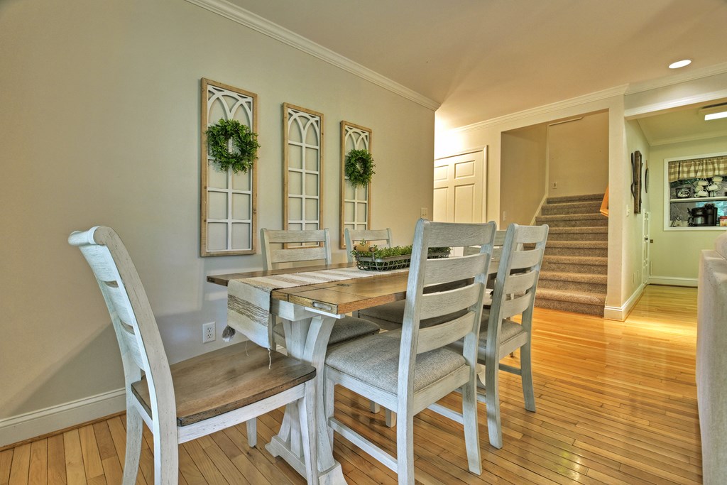 53 Addle Trail Ellijay, GA 30540 - Photo 15 of 50 a dining room with furniture and wooden floor