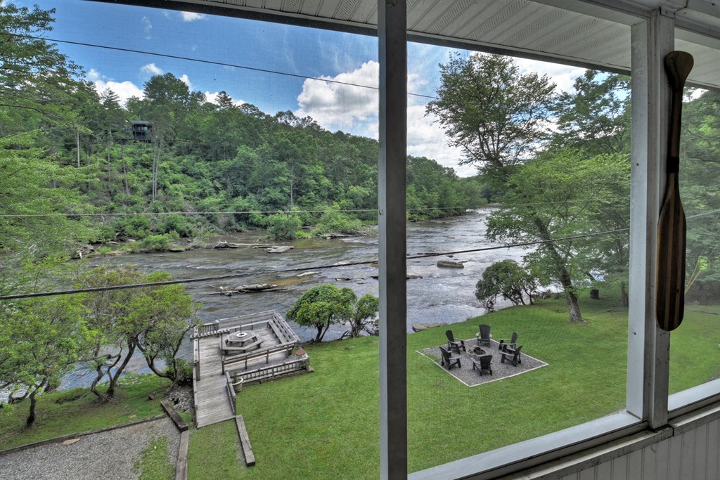 53 Addle Trail Ellijay, GA 30540 - Photo 18 of 50 a view of a porch with a yard