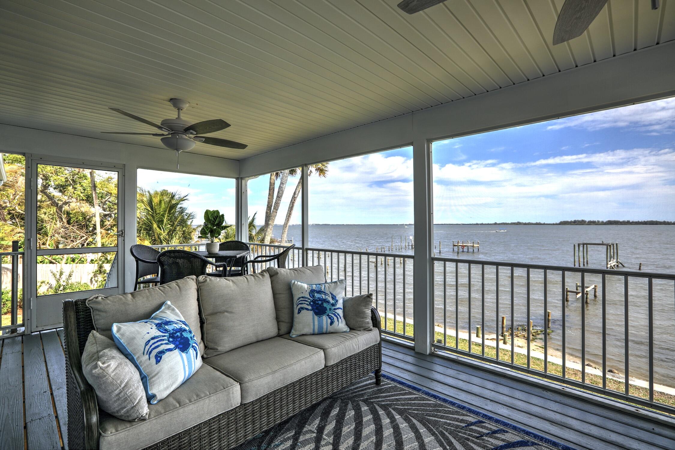 8825 Highway 1 Micco, FL 32976 - Photo 5 of 32 a outdoor living space with furniture and garden view