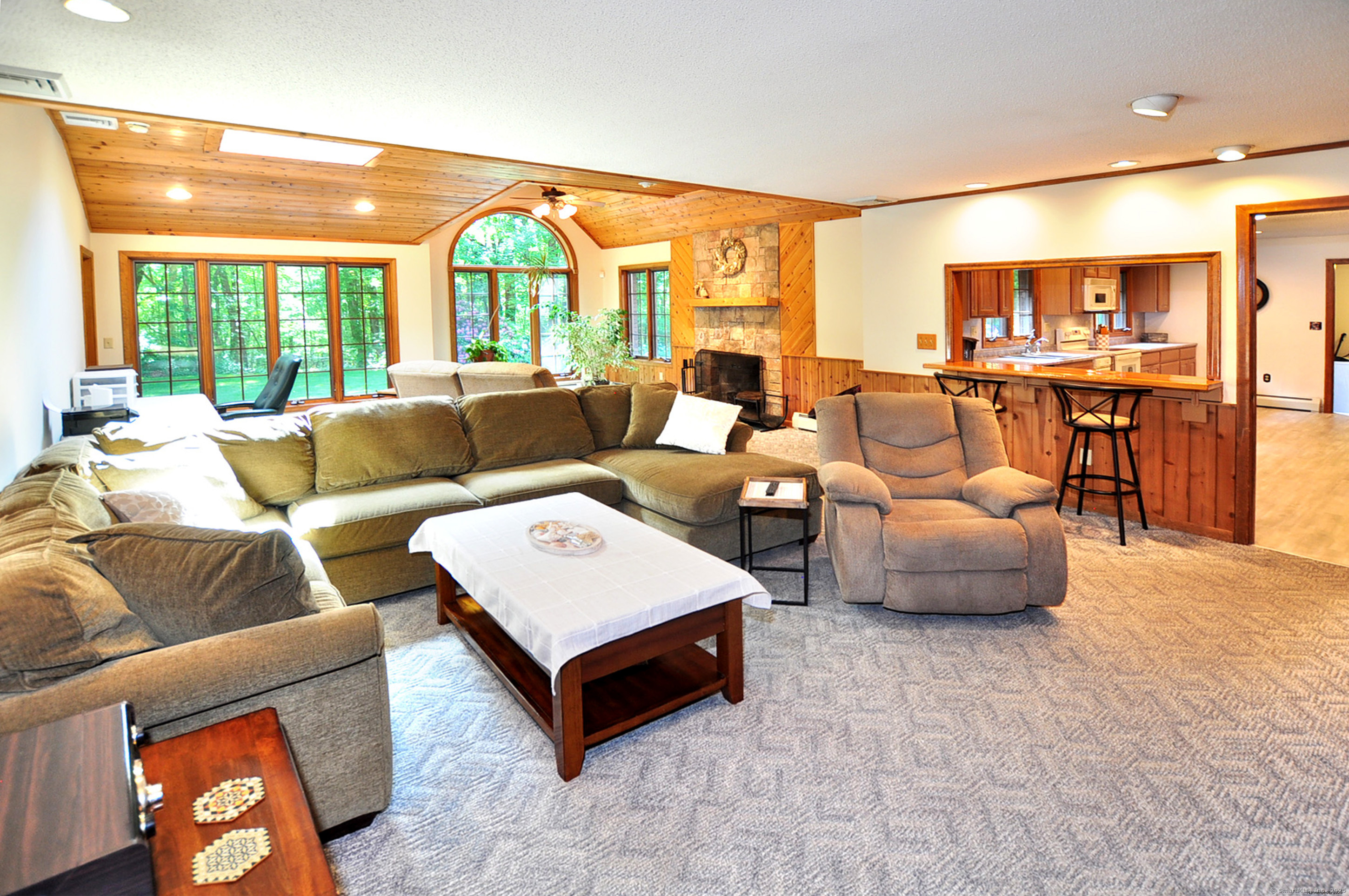 18 Fiano Road Bolton, CT 06043 - Photo 3 of 38 a living room with furniture and a large window
