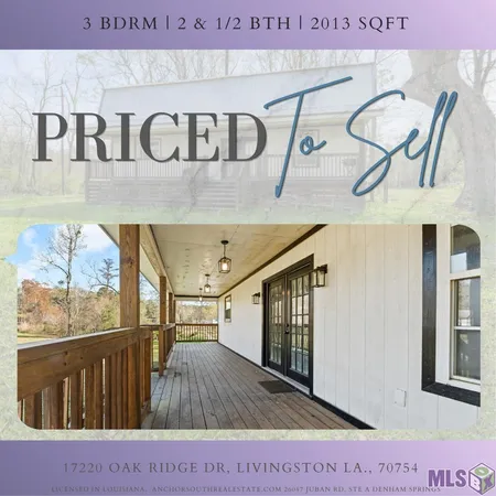 $274,900 | 17220 Oak Rdg Drive, Livingston, LA 70754