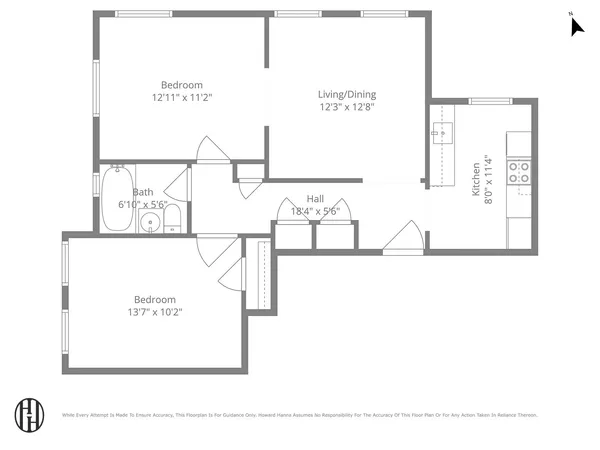 $350,000 | 2440-2450 Amsterdam Avenue, Unit 5C | Washington Heights