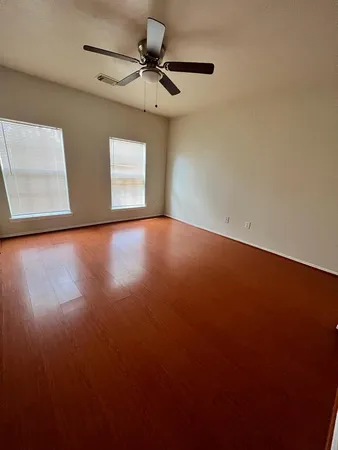 a view of an empty room with window