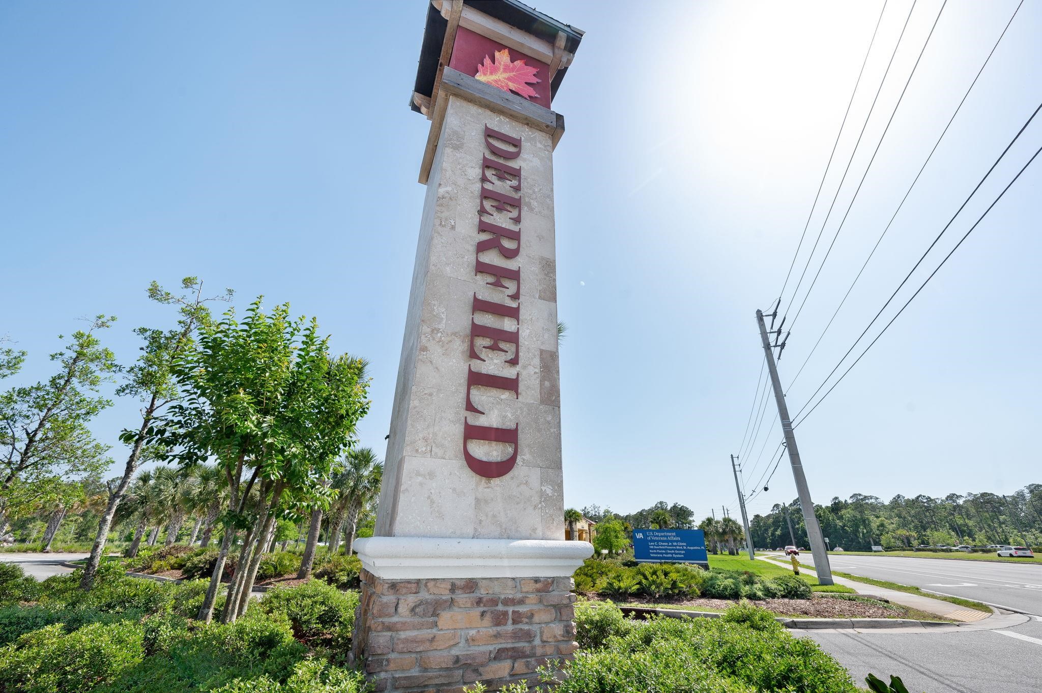 509 Deer Crossing Road St. Augustine, FL 32086 - Photo 43 of 54 a sign that is on the side of a building