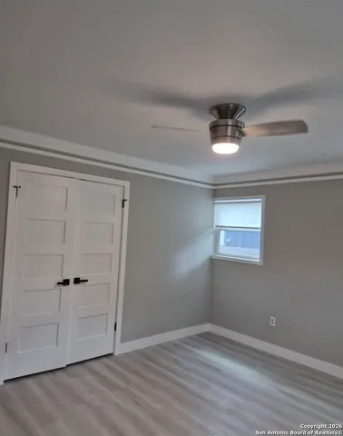 wooden floor in an empty room