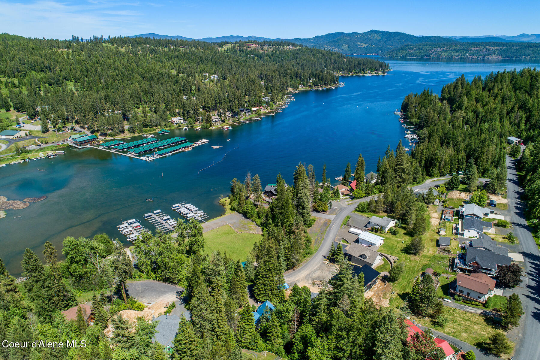 8247 West Shorecrest Road Coeur D'Alene, ID 83814 - Photo 47 of 54 Aerial_WoodlandShoresMarina-3
