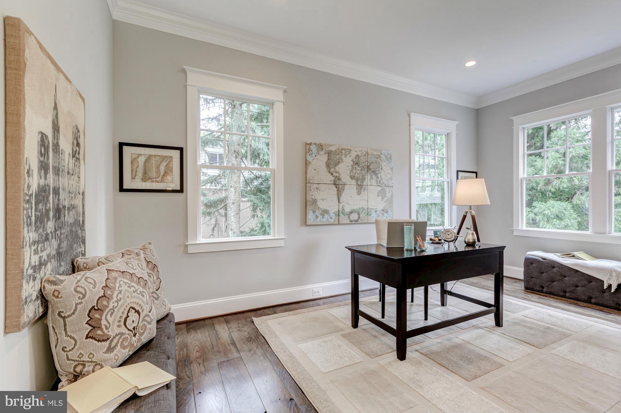 1600 Brookside Road McLean, VA 22101 - Photo 12 of 29 Library w/glass French doors and large windows