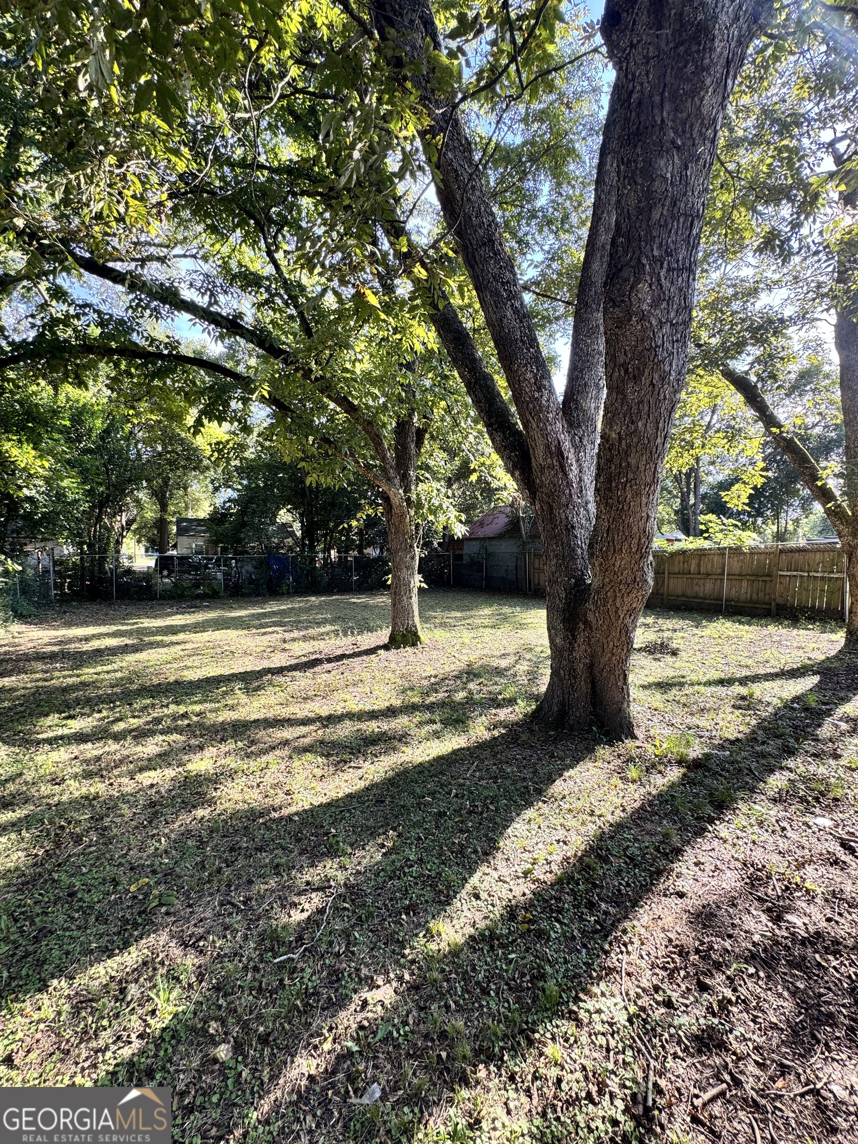 1282 Hartley Street Macon, GA 31206 - Photo 15 of 15 a view of backyard with large trees