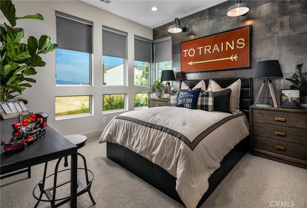 27538 Elderberry Drive Valencia, CA 91381 - Photo 12 of 17 Secondary Bedroom: Sora type - Skylar II Collection - Photos of Model home. Not actual home for sale.