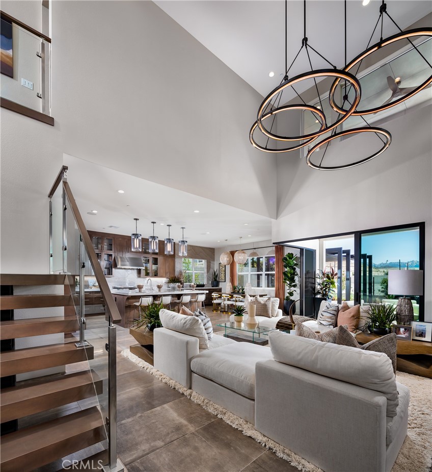 27538 Elderberry Drive Valencia, CA 91381 - Photo 5 of 17 Great Room: Sora type - Skylar II Collection - Photos of Model home. Not actual home for sale.