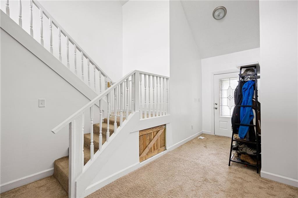 7 Herchel Mize Road Southwest Cave Spring, GA 30124 - Photo 21 of 58 a view of entryway with stairs and furniture