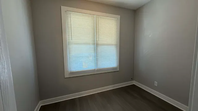 a small space with a window