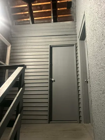 a view of an entryway