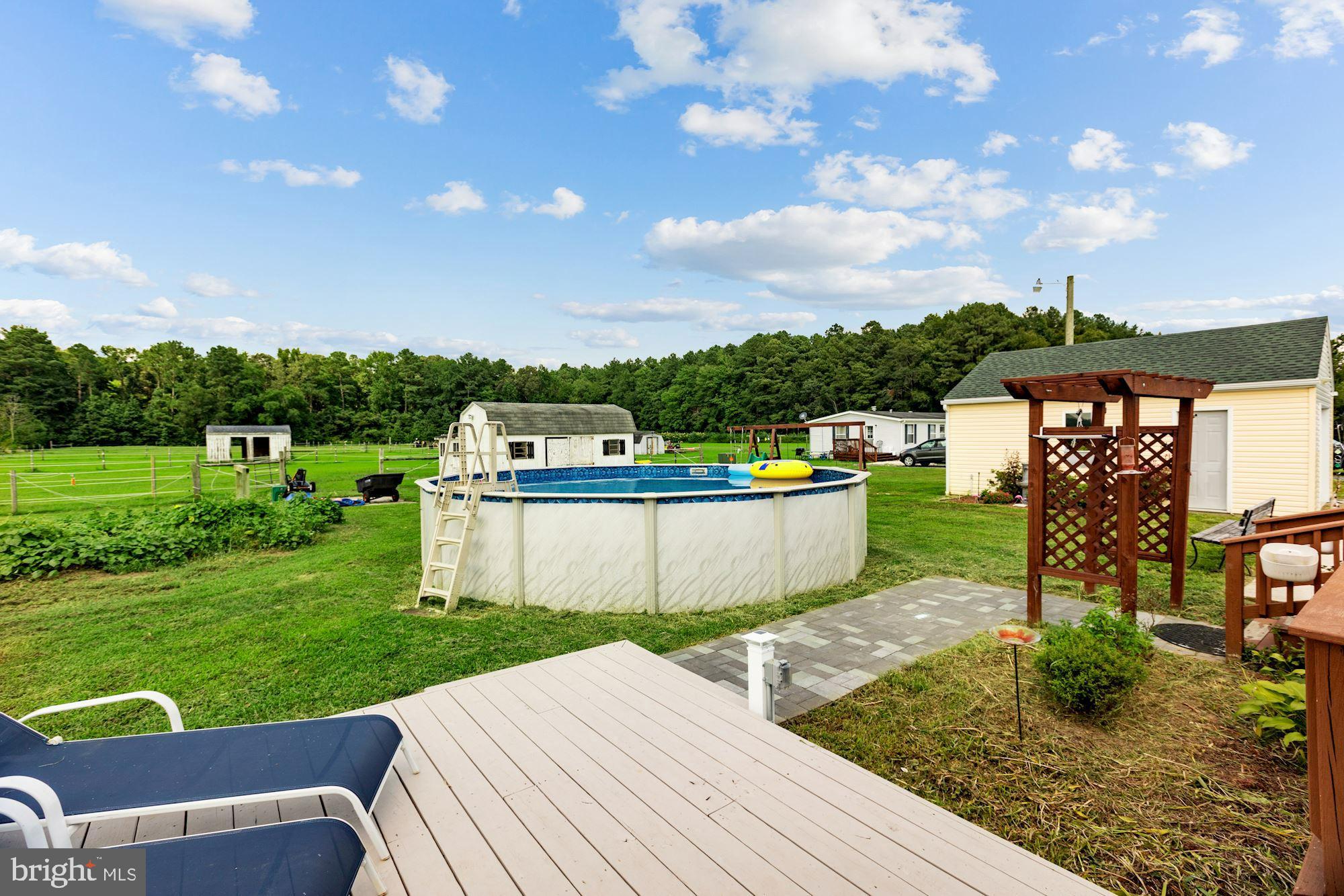 18171 Deer Forest Road Georgetown, DE 19947 - Photo 5 of 21 Deck/Pool/Shed/Run-In