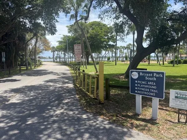 a view of street sign