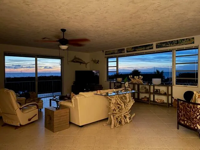 a aerial view of a house