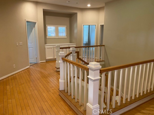 2522 Tequestra Tustin, CA 92782 - Photo 15 of 19 a view of entryway with wooden floor