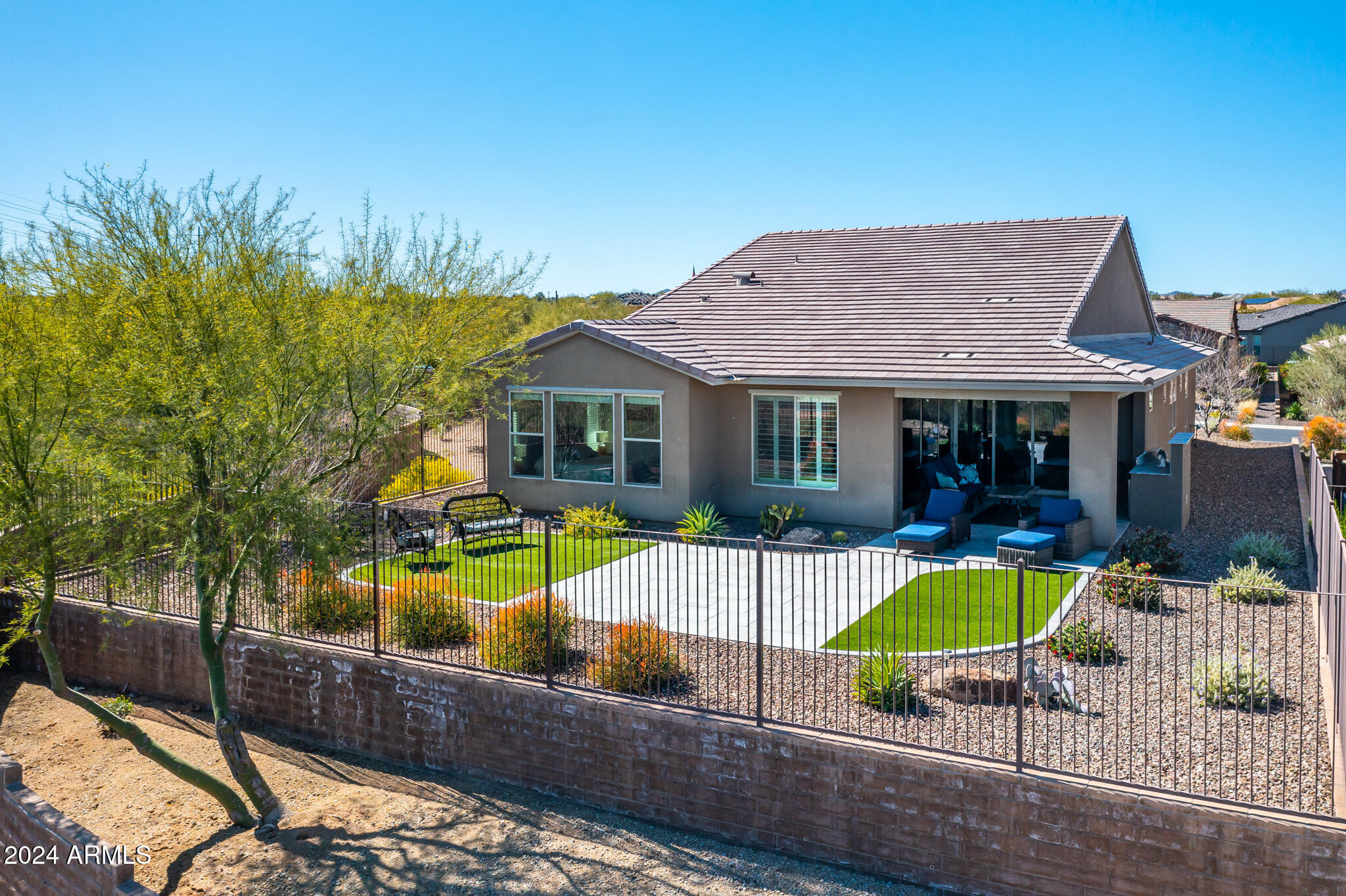 28223 North Crook Court Rio Verde, AZ 85263 - Photo 29 of 44 Private Backyard