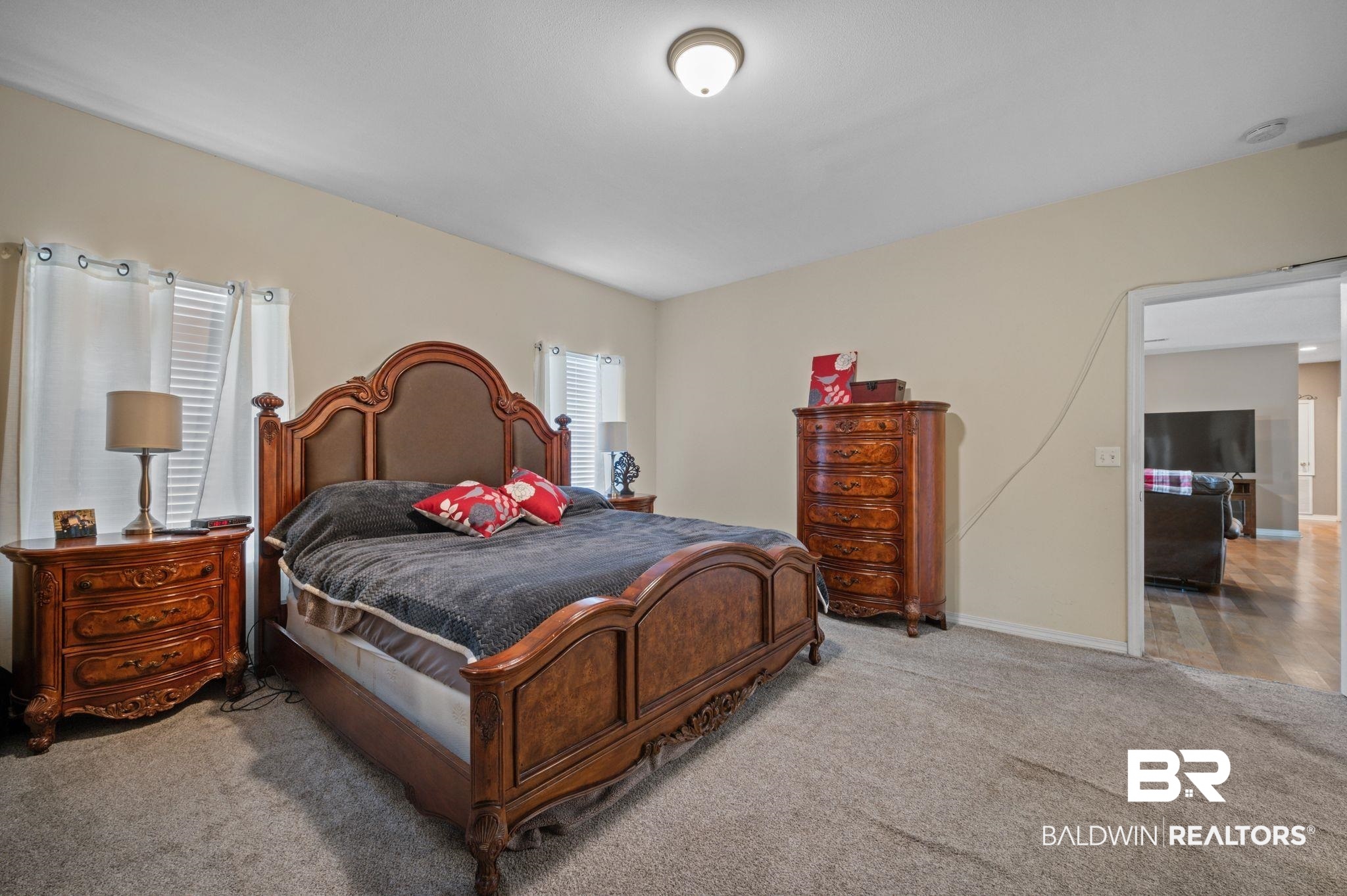 9539 Lakeview Road Bay Minette, AL 36507 - Photo 15 of 45 View of carpeted bedroom