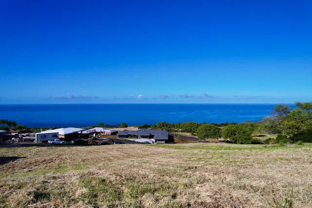 a view of city and ocean