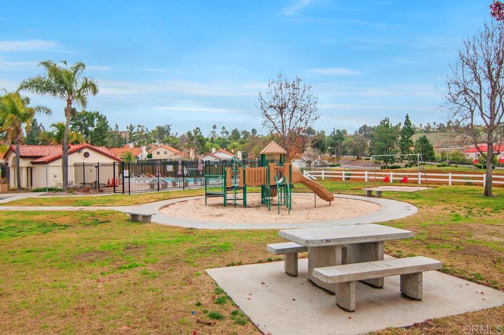 2075 Paseo De Anza Vista, CA 92084 - Photo 44 of 51 a view of a swimming pool with an outdoor seating and a yard
