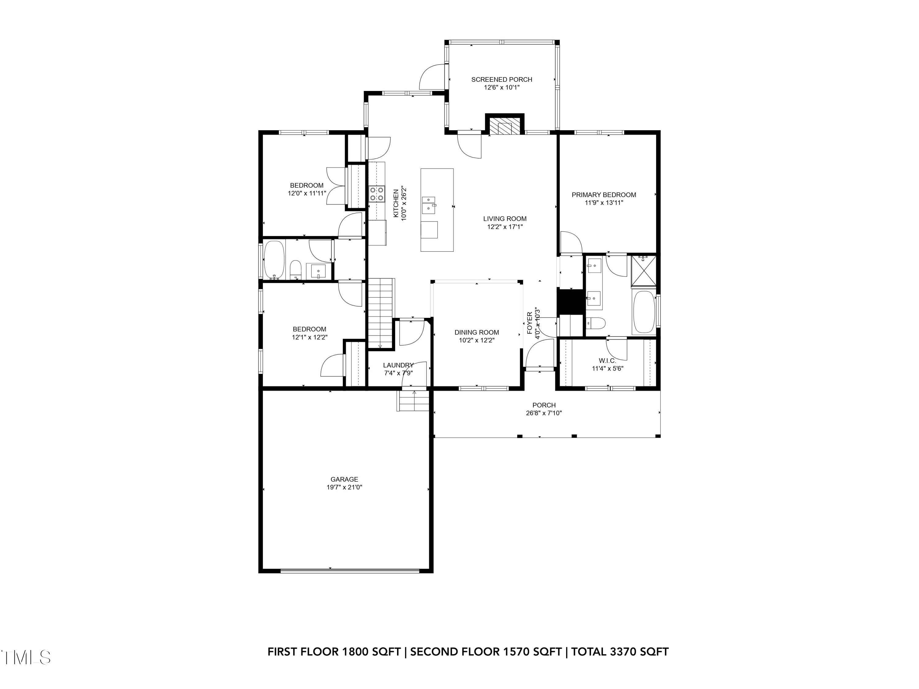77 Running Deer Path Timberlake, NC 27583 - Photo 40 of 41 a picture of floor plan