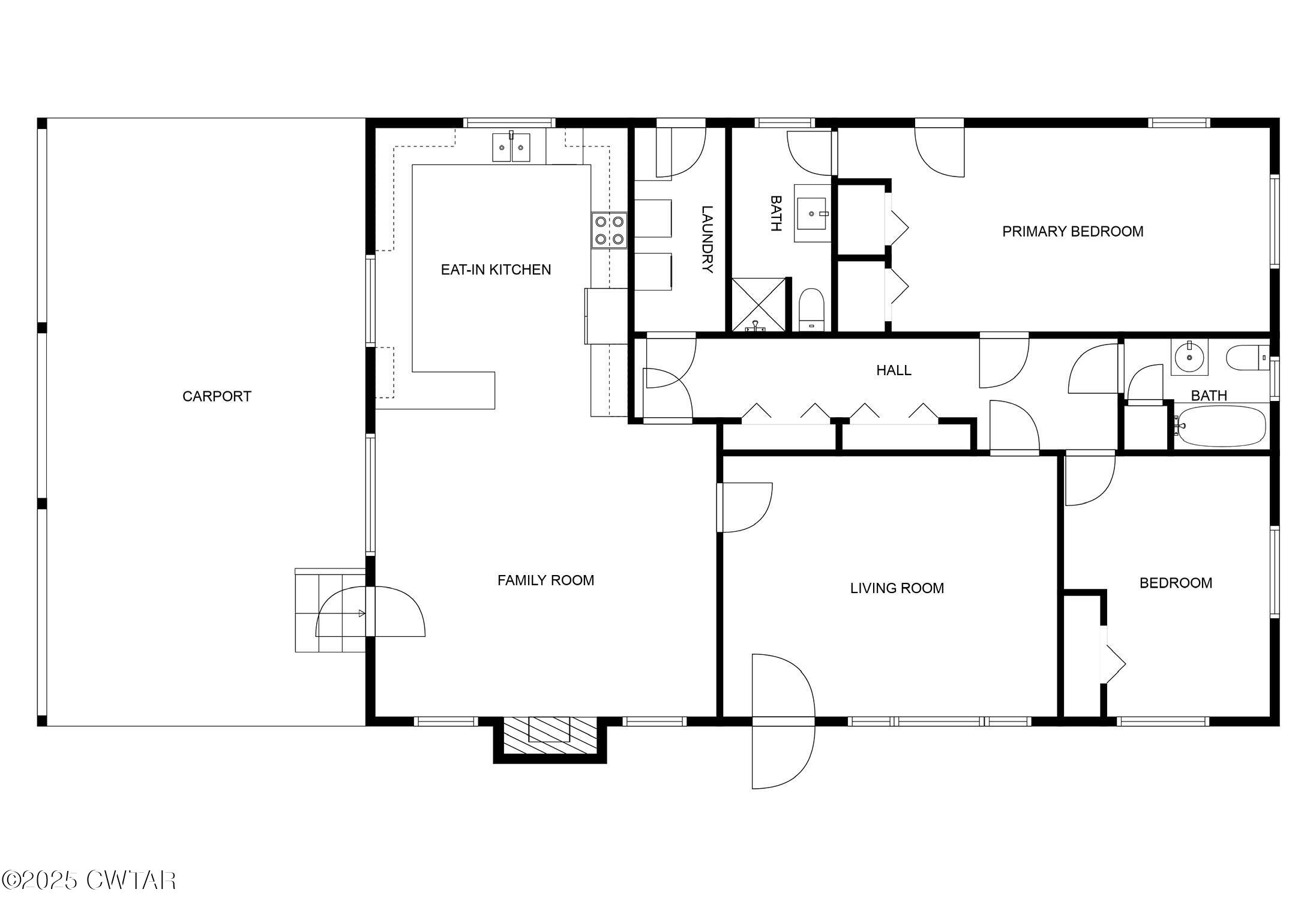 2685 Sunshine Road Henderson, TN 38340 - Photo 36 of 36 a picture of a floor plan