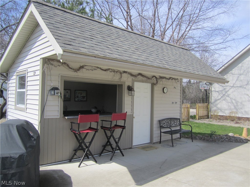 4834 Camp Road Rootstown, OH 44272 - Photo 22 of 22 Pool house has bathroom.