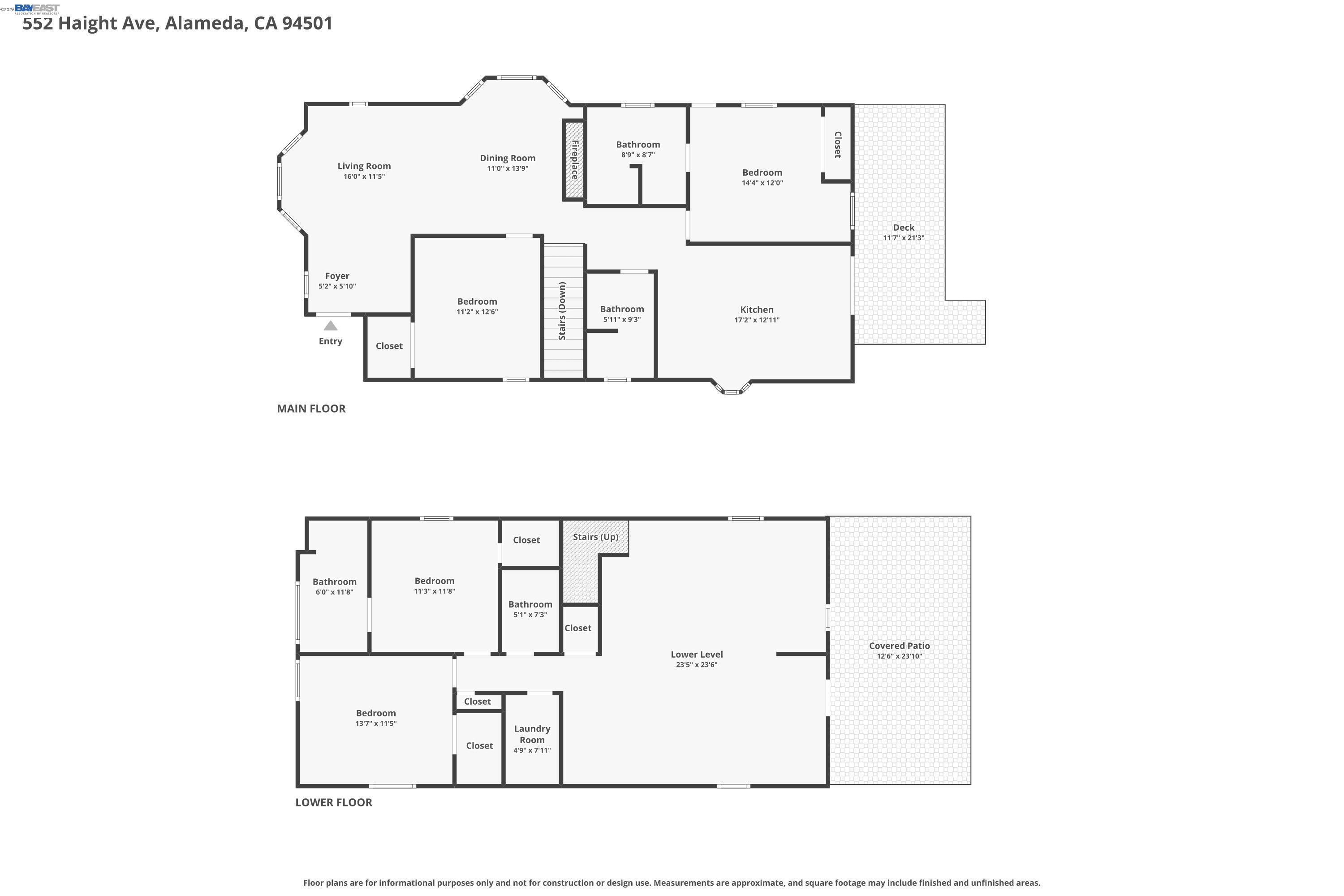 552 Haight Avenue Alameda, CA 94501 - Photo 43 of 43 a picture of a room with a white wall and white walls
