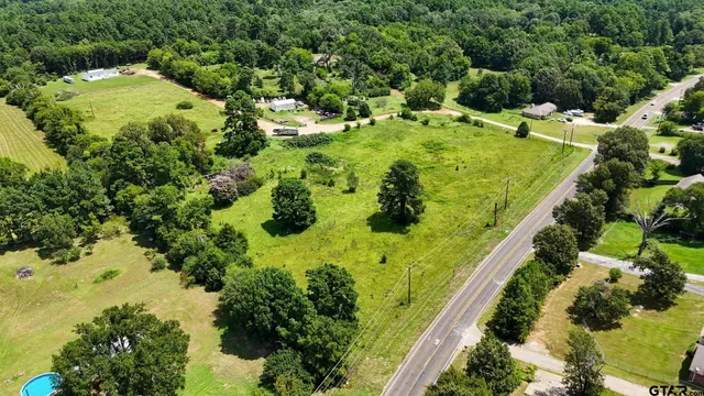 a view of a garden with a lake