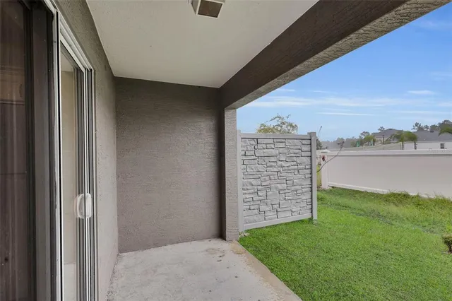 a view of outdoor space and city view