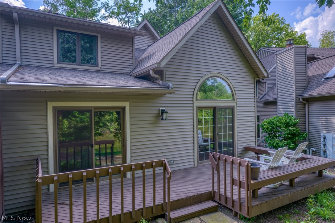 73 Lethbridge Lane Akron, OH 44321 - Photo 35 of 44 2 sliders from Master & Great Rm lead to Deck!