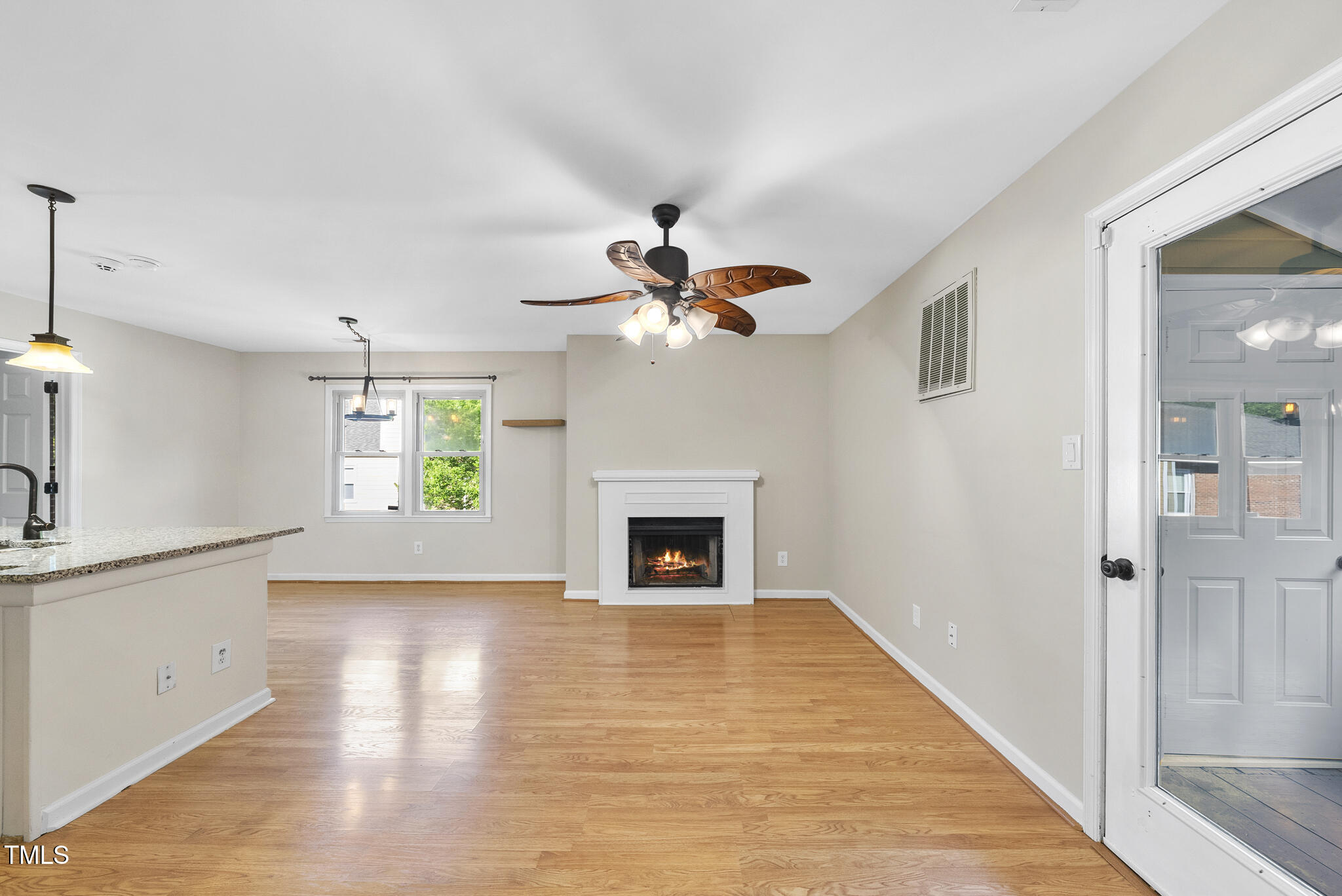 3427 Mill Run Raleigh, NC 27612 - Photo 7 of 20 Fire in fireplace is virtual