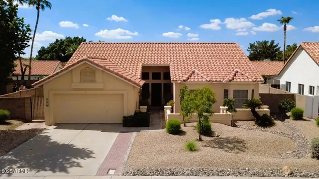 a view of a house with a patio