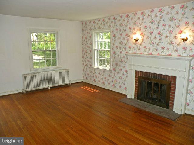 2804 Ridge Rd Drive Alexandria, VA 22302 - Photo 20 of 25 Living room with wood burning fireplace