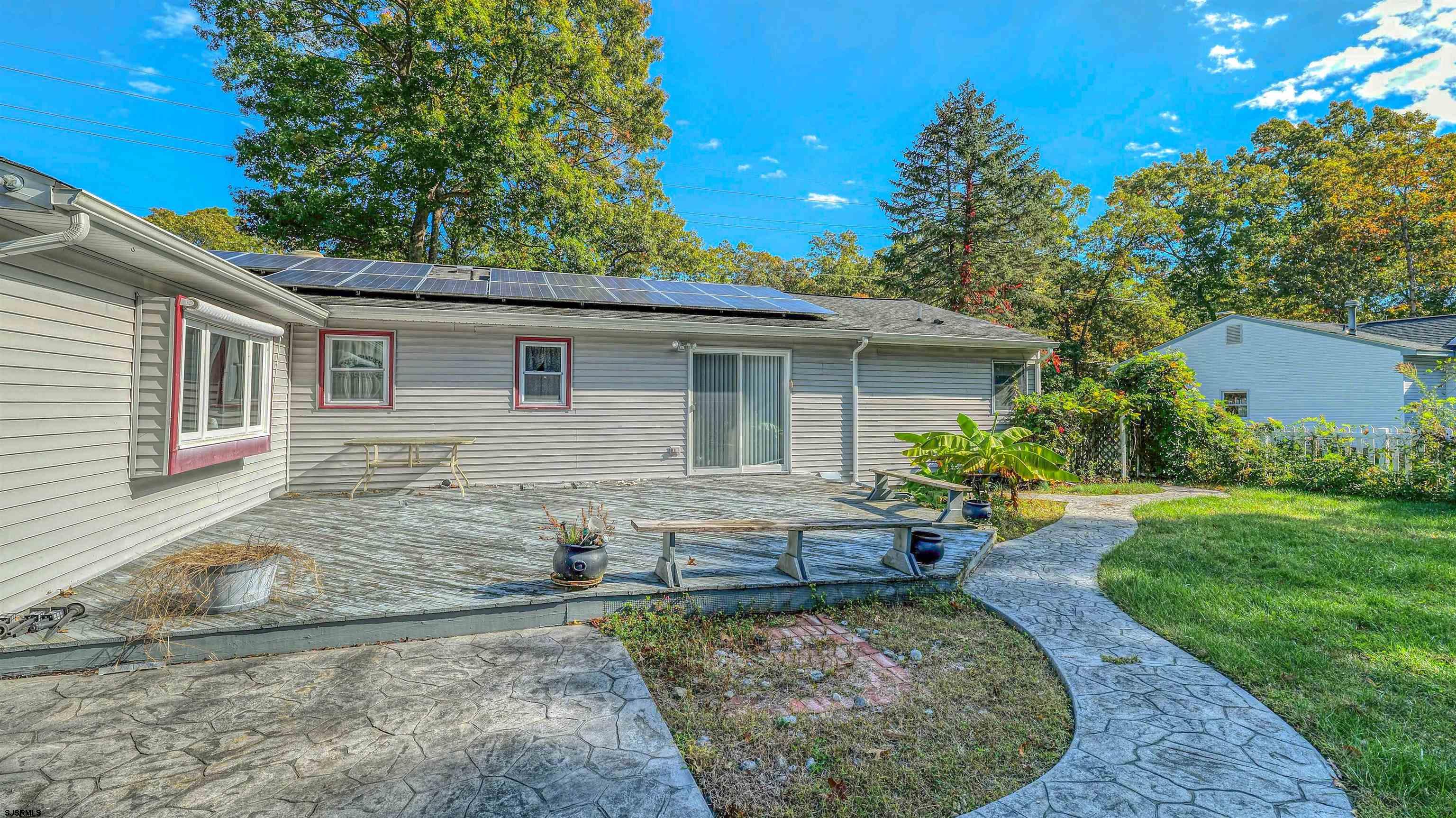 212 East Upland Avenue Galloway Township, NJ 08205 - Photo 27 of 37 a view of a house with backyard and sitting area