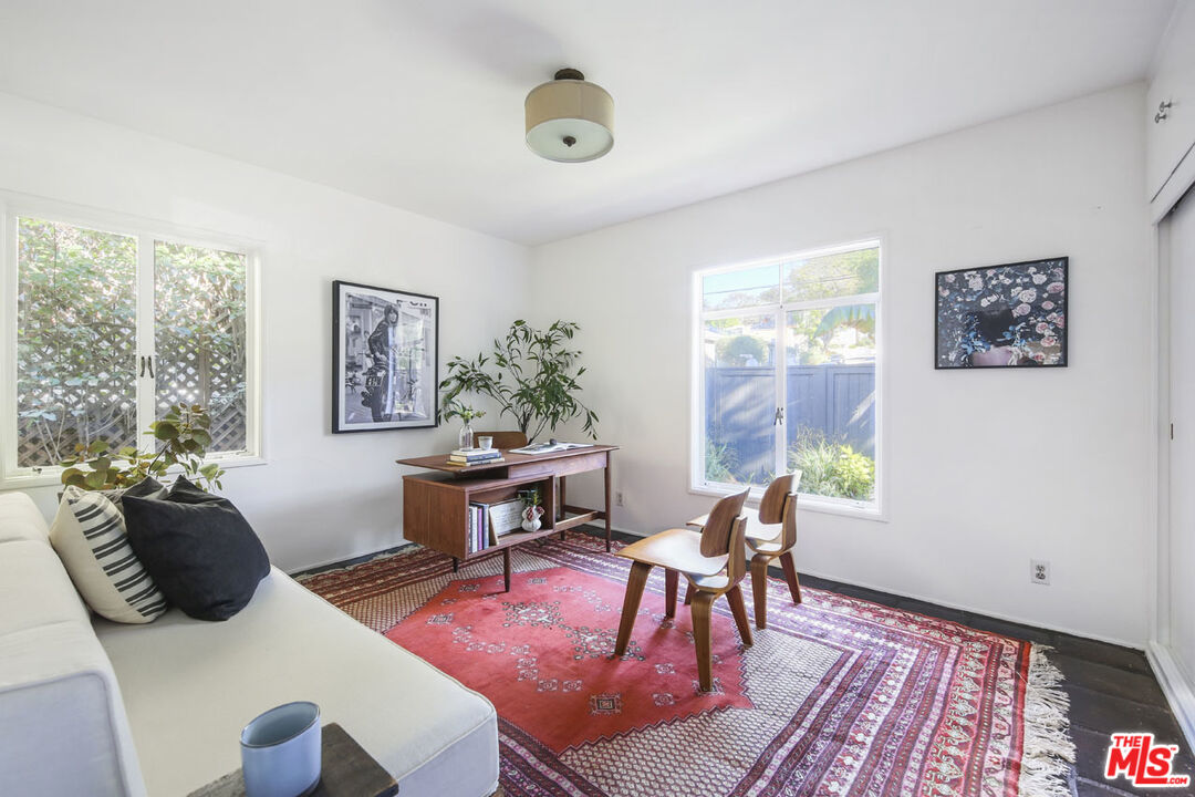 2145 Griffith Park Boulevard Los Angeles, CA 90039 - Photo 24 of 38 a living room with furniture and a potted plant