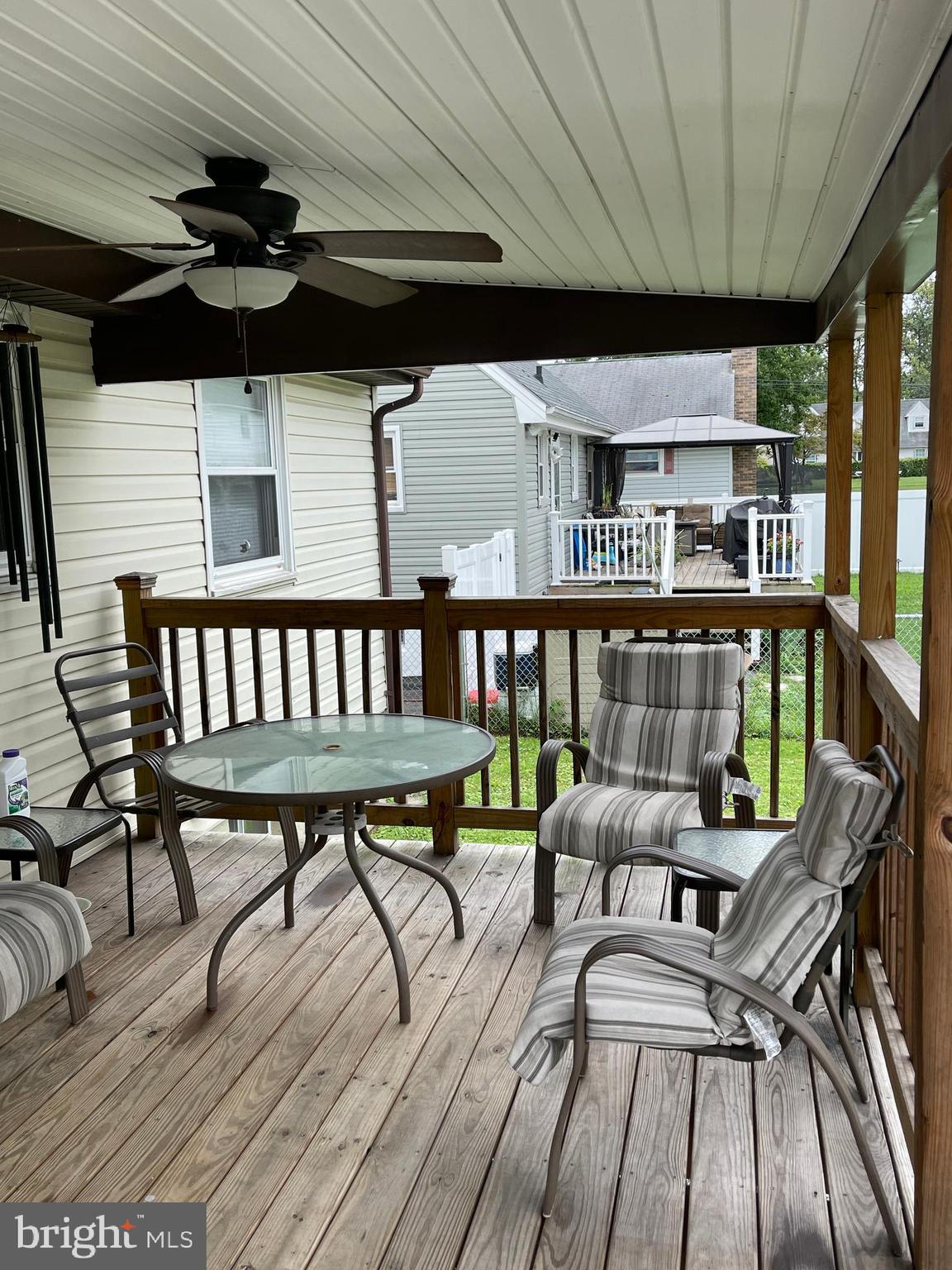 7527 North Point Road Baltimore, MD 21219 - Photo 33 of 40 Rear Deck