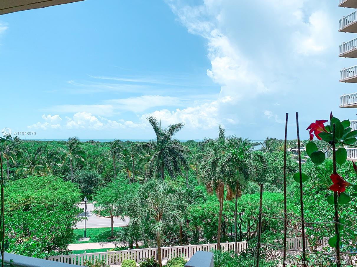 1121 Crandon Boulevard, Unit D404 Key Biscayne, FL 33149 - Photo 11 of 27 a view of a garden