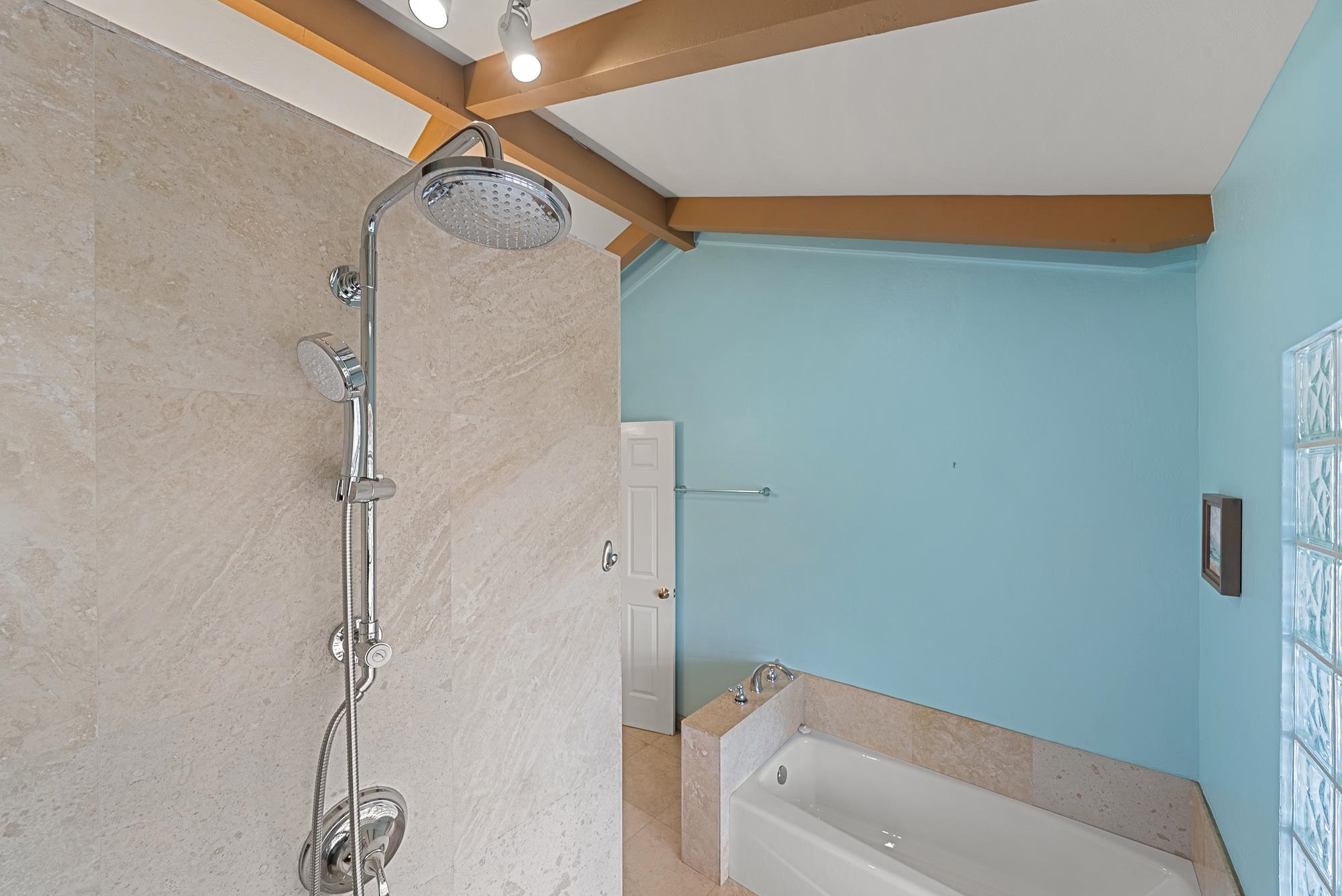 20 Pea Place Kula, HI 96790 - Photo 15 of 49 a bathroom with a tub and a shower