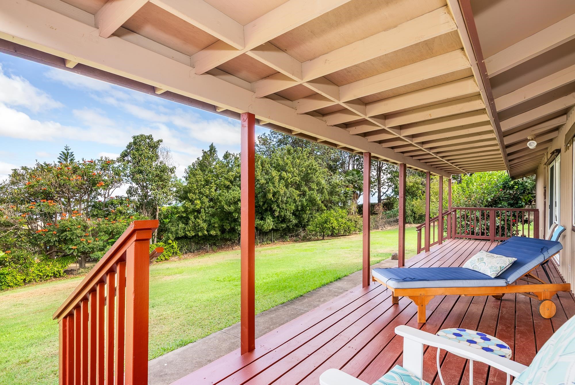 20 Pea Place Kula, HI 96790 - Photo 25 of 49 a patio with water view with a backyard space