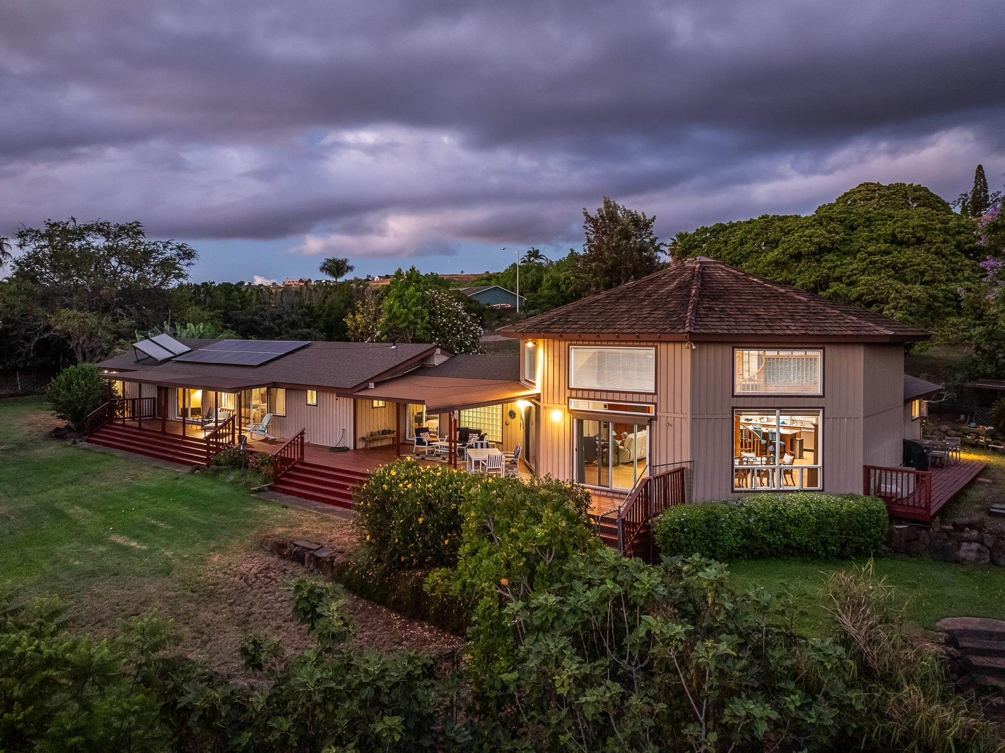 20 Pea Place Kula, HI 96790 - Photo 3 of 49 a front view of a house with a yard