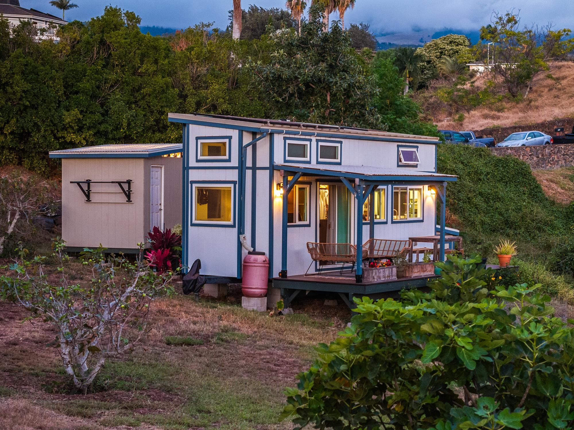20 Pea Place Kula, HI 96790 - Photo 35 of 49 a aerial view of a house with swimming pool next to a yard