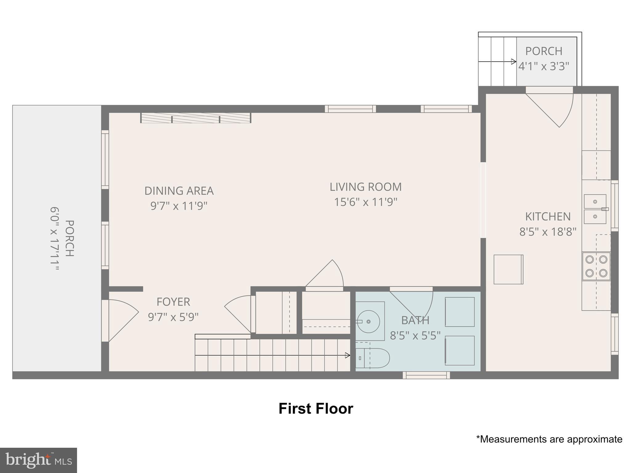 4 Chestnut Street Frostburg, MD 21532 - Photo 52 of 53 Main Floor - Floorplan