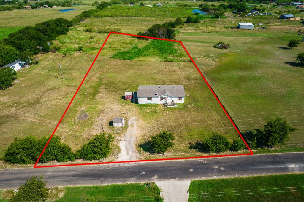571 A Marion Road Venus, TX 76084 - Photo 1 of 1 Aerial view featuring a rural view
